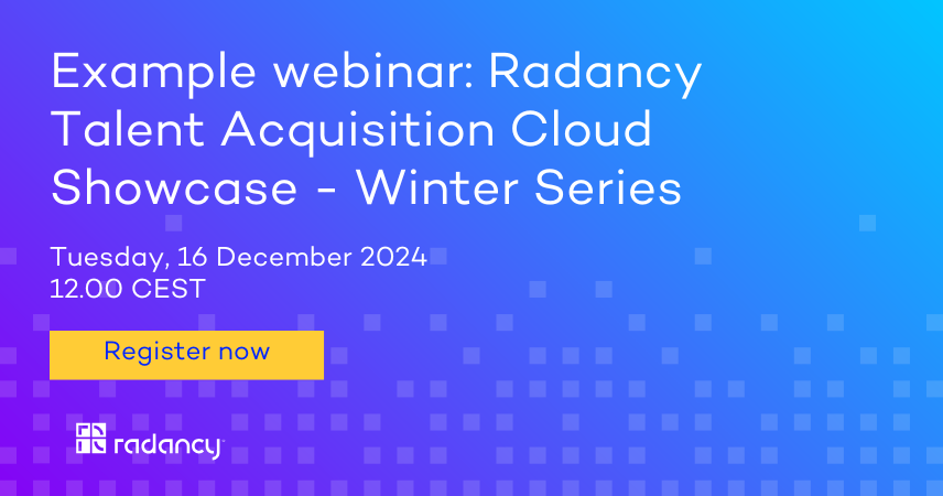 Radancy Talent Acquisition Cloud Showcase – Winter Series