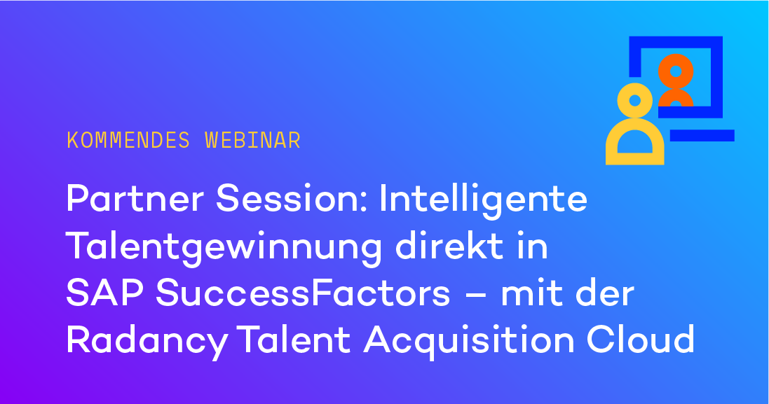 Intelligente Talentgewinnung direkt in SAP SuccessFactors